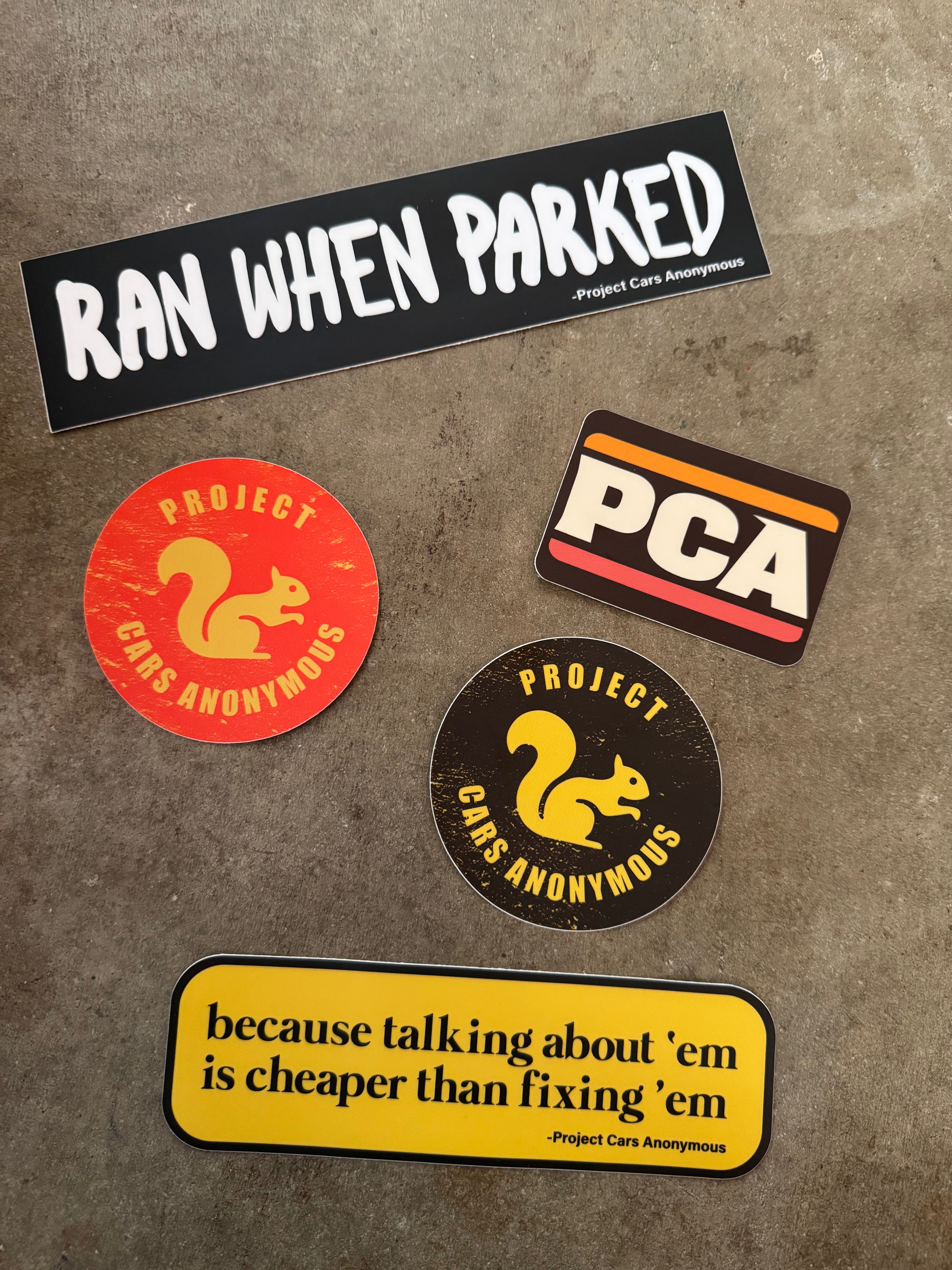 "The Parts Hoarder" Sticker Pack