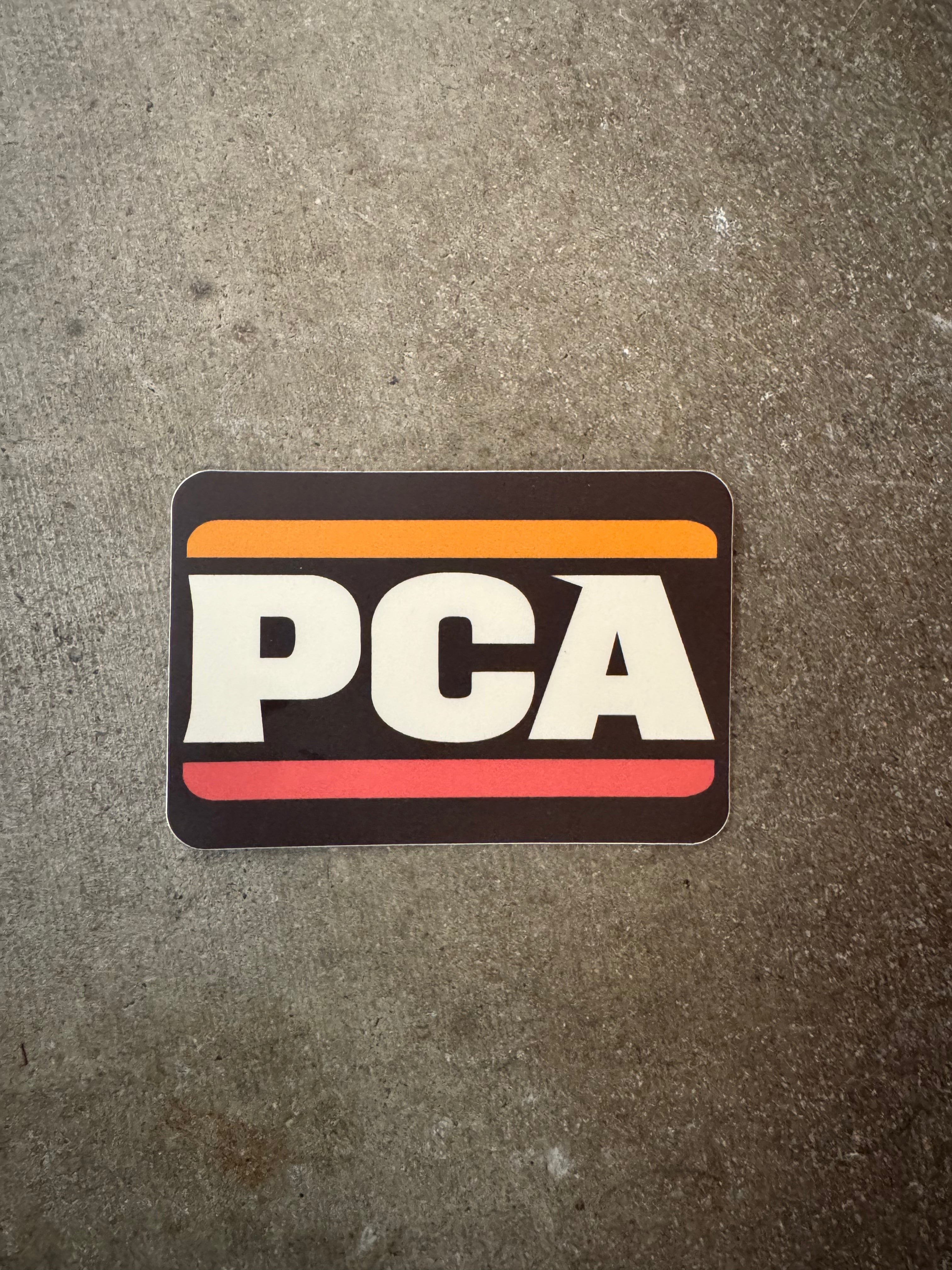 PCA smoother runner sticker