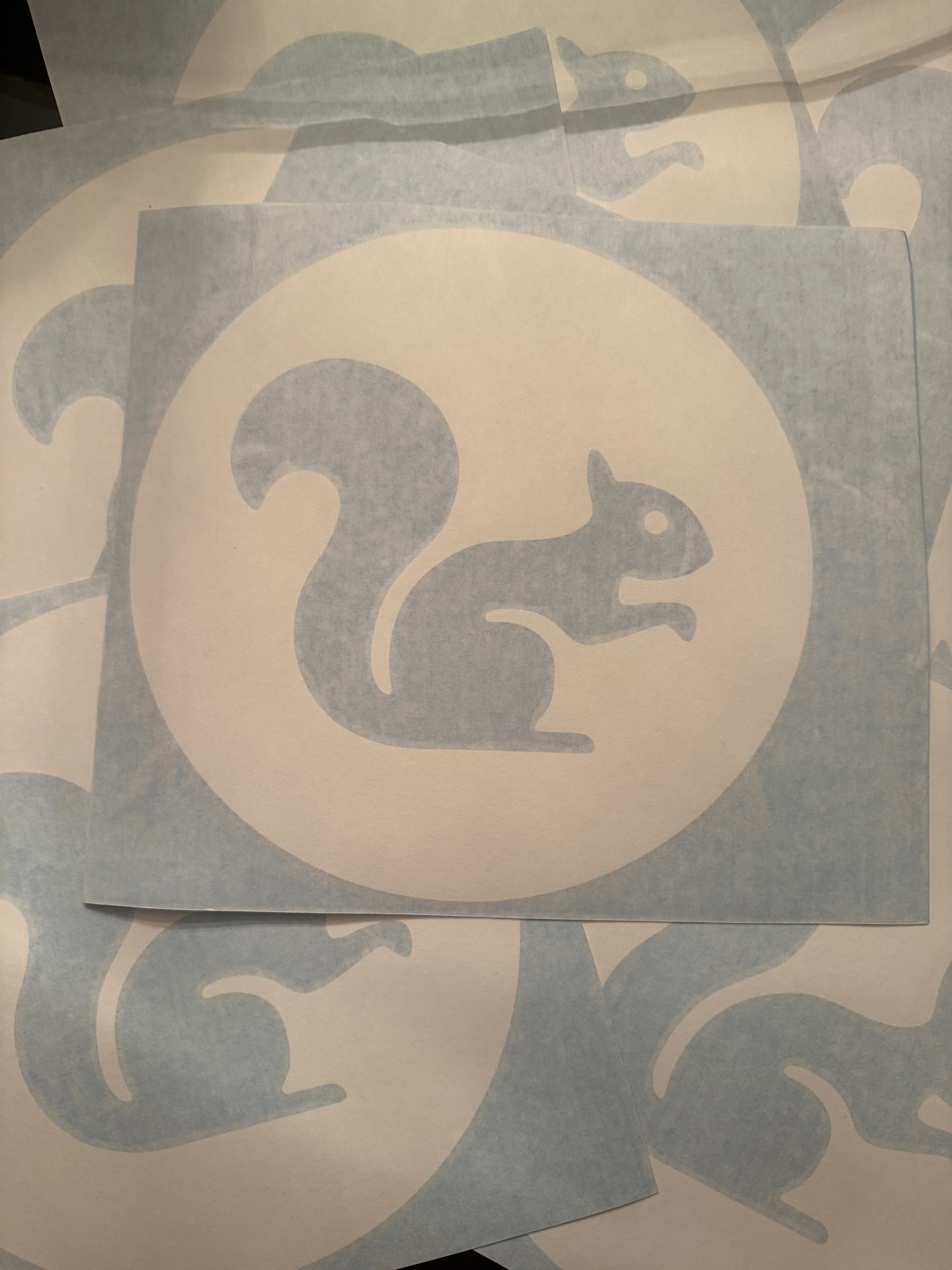 PCA Squirrel Gumball sticker