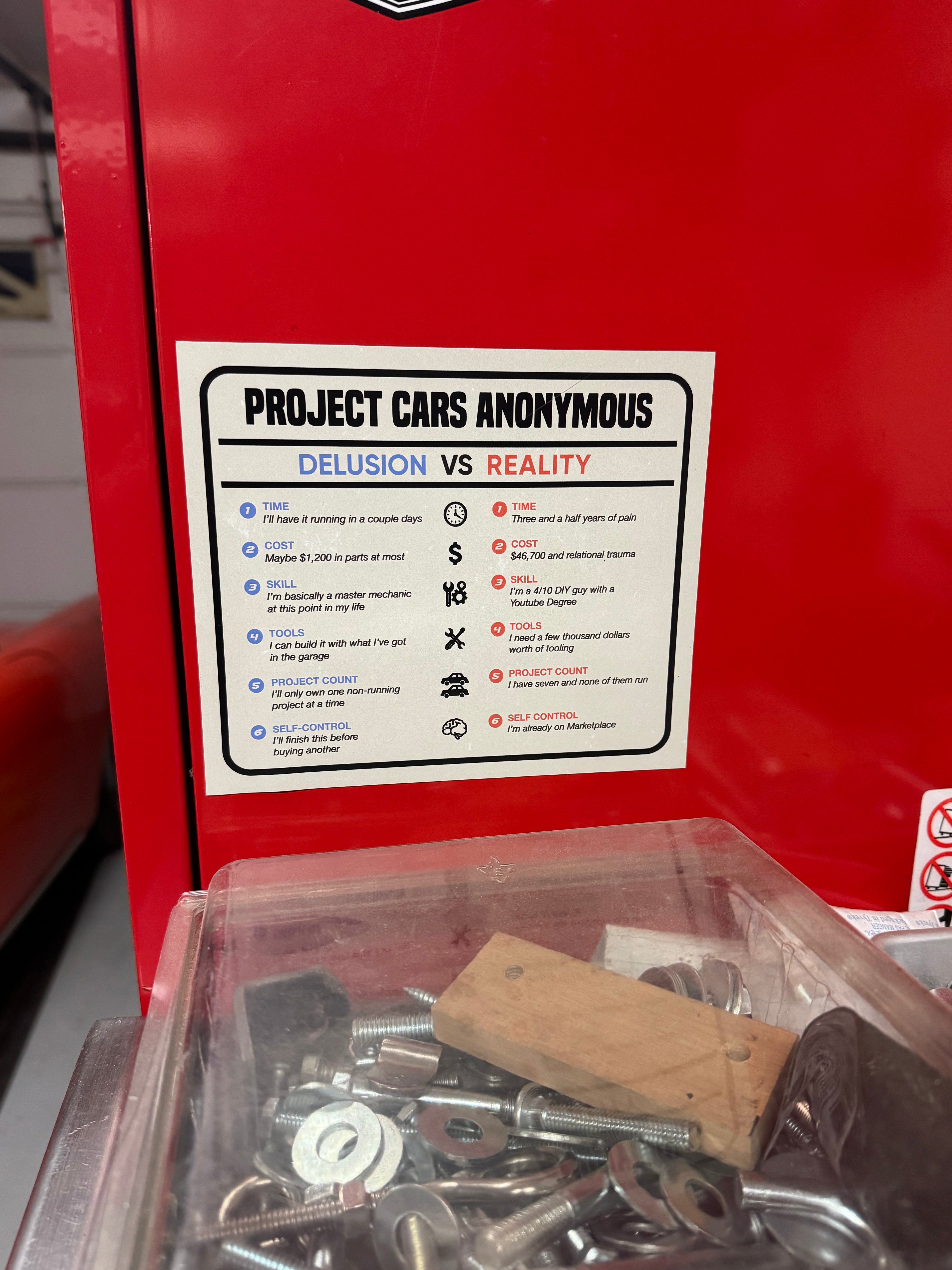 "Delusion vs Reality" Magnet