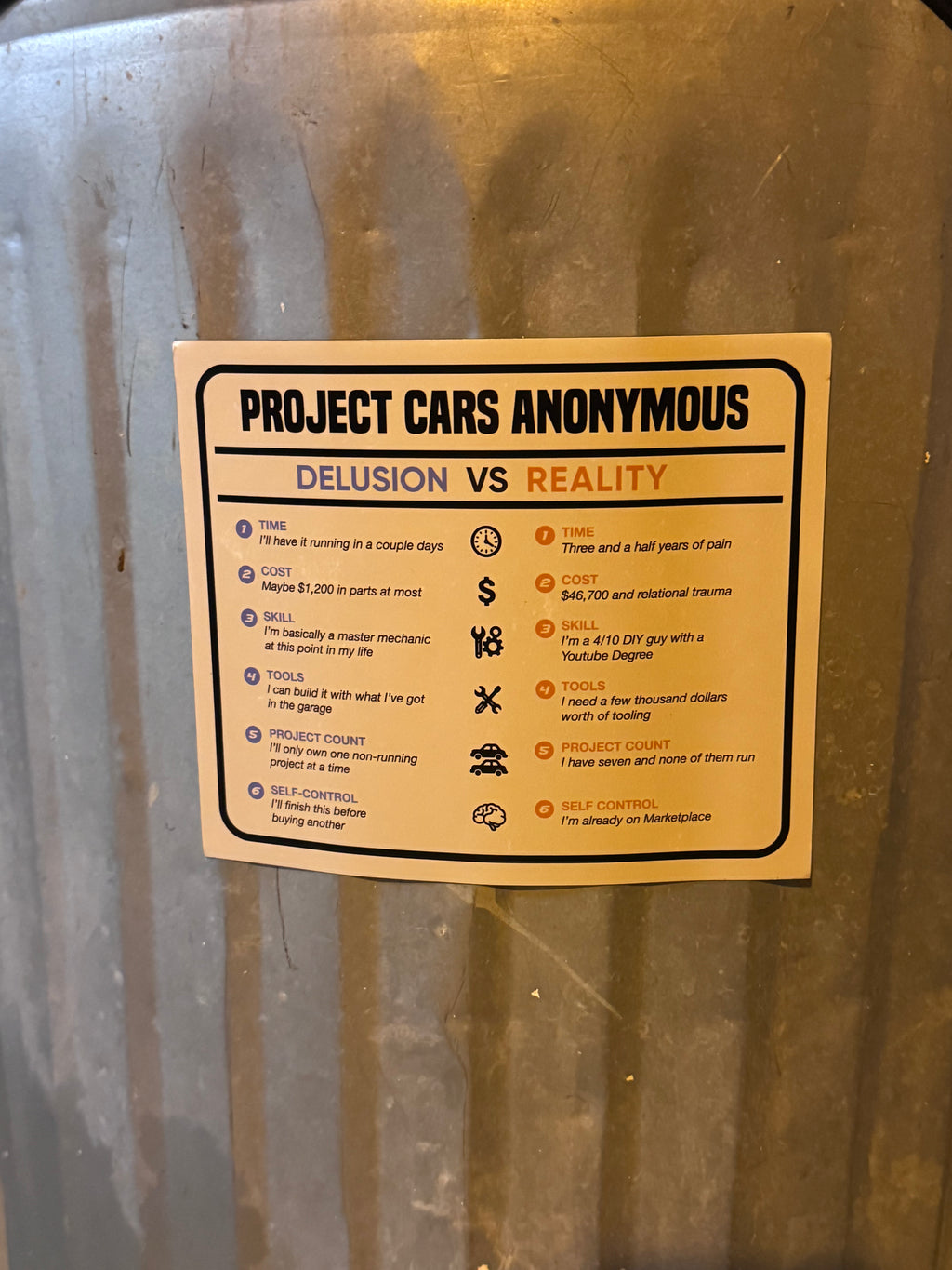 Delusion vs Reality junior magnet