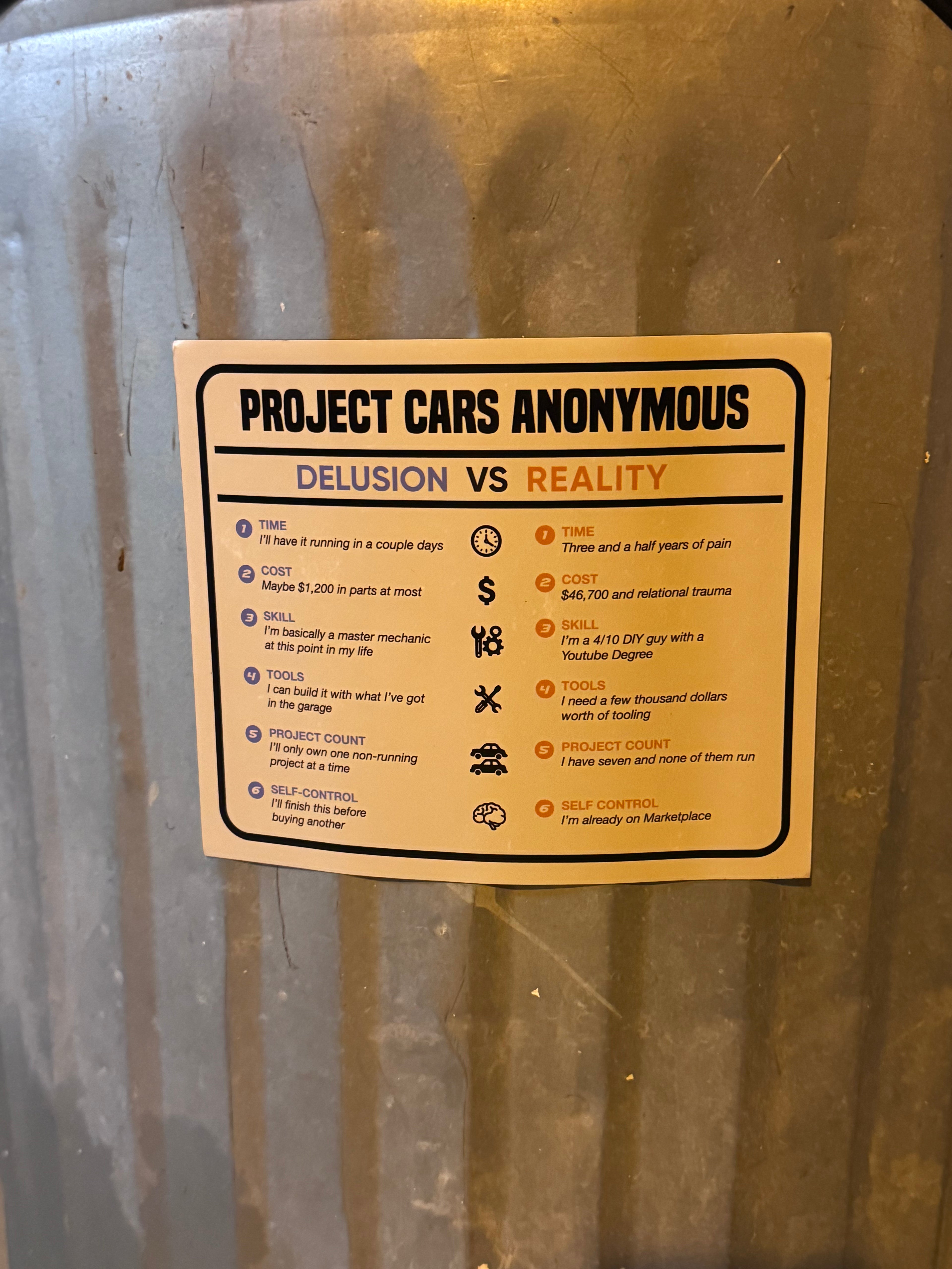 Delusion vs Reality junior magnet