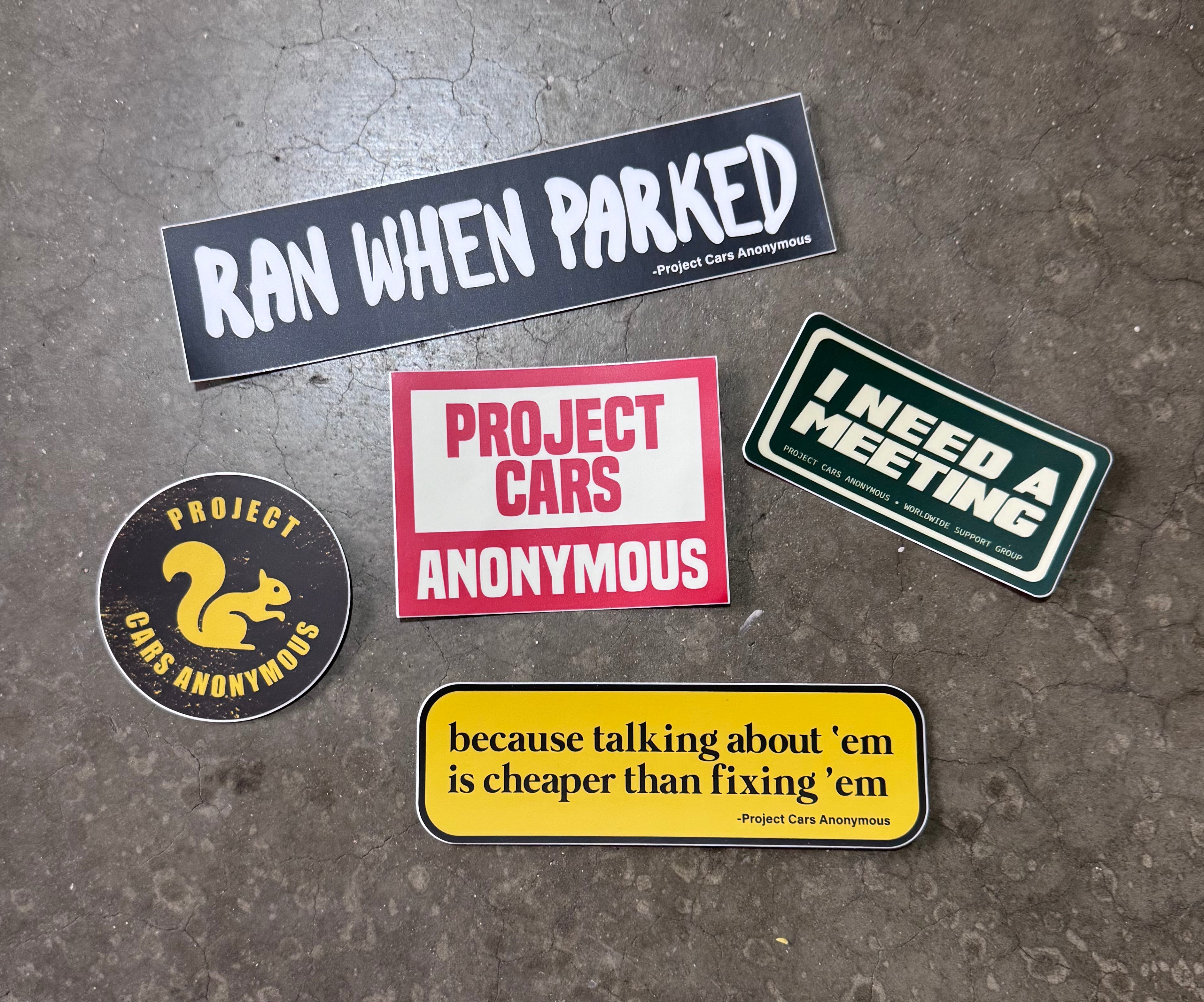 "I've got a good problem" sticker pack